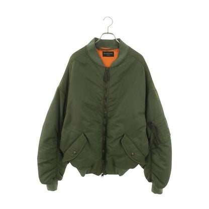 Balenciaga Off Shoulder Bomber Jacket