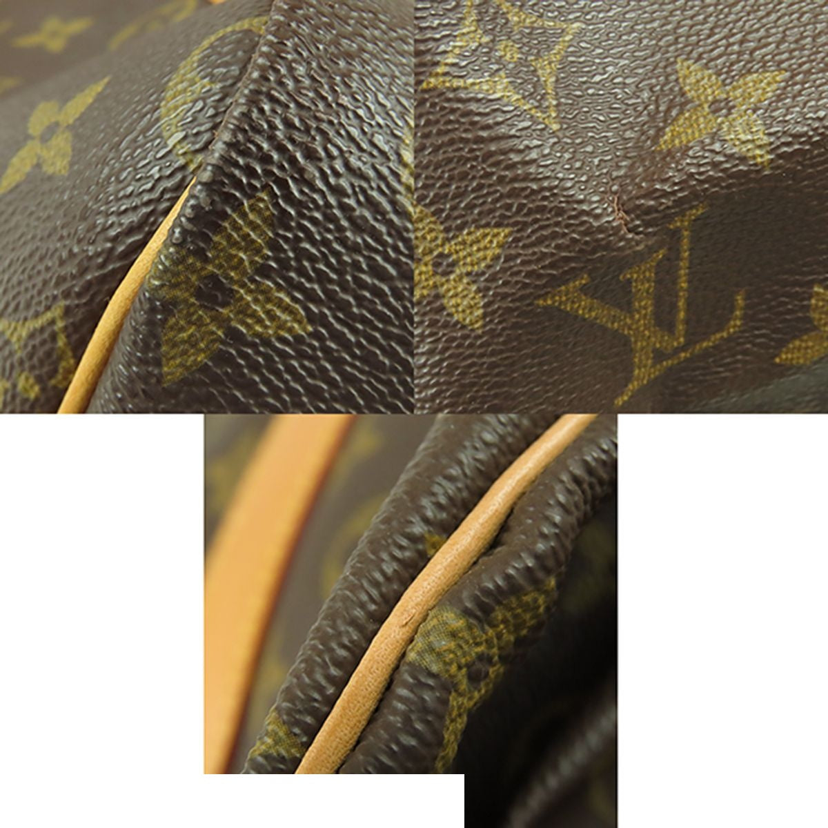 Louis Vuitton Keepall Bandouliere 60 Brown Monogram Canvas 2-Way Boston Bag — view 5