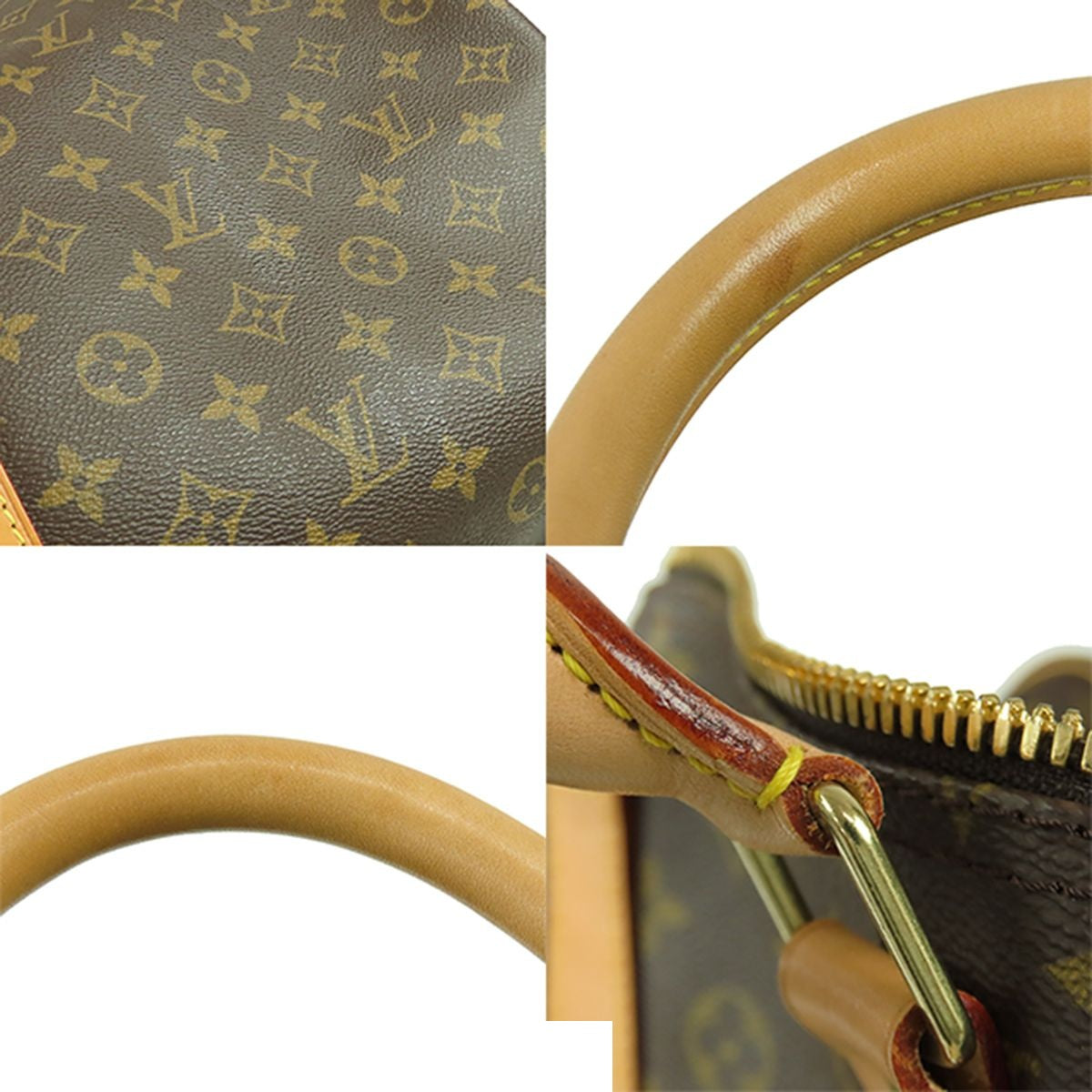 Louis Vuitton Keepall Bandouliere 60 Brown Monogram Canvas 2-Way Boston Bag — view 7