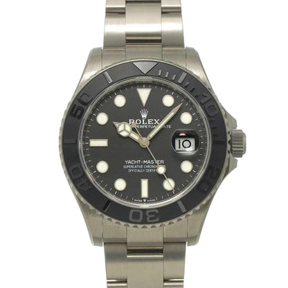 Rolex Star 42 Titanium Random Roulette Watch Date Black Automatic Winding Yacht