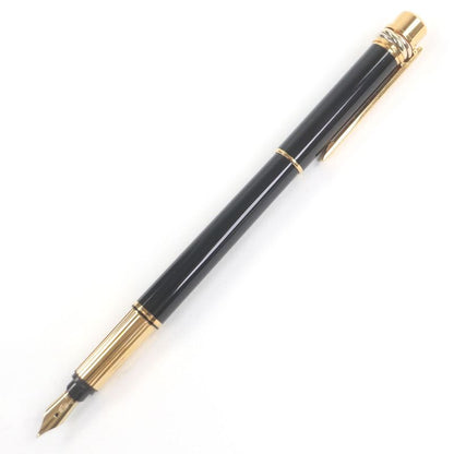 Cartier Nib 18K F Trinity Cap Fountain Pen Stationery Black
