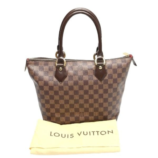Louis Vuitton Damier Handbag Sarea PM Brown