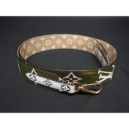 Louis Vuitton Monogram Giant Bag Shoulder Strap Khaki Beige