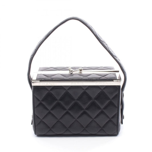 Chanel Handbag Quilted Black Lambskin