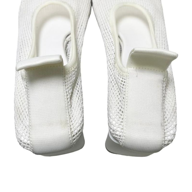 Bottega Veneta Mesh Flex Pumps 36 1 2 White