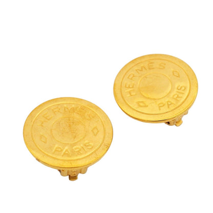 Hermes Earrings Series Gold Plated — view 2