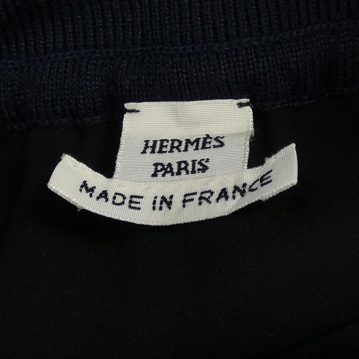 Hermes Skirt Silk Navy — view 4