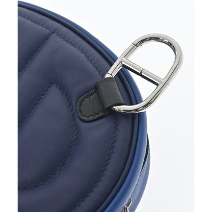 Hermes Shoulder Bag Blue Navy — view 9