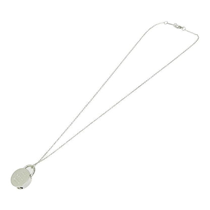 Tiffany & Co Silver 1837 Round Lock Necklace 10.4g 925 Engraved 465502 Necklace