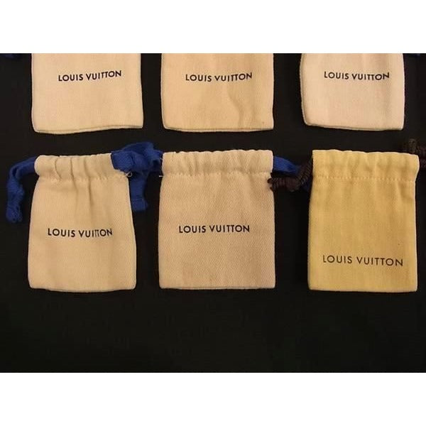 Louis Vuitton Cotton 100% Storage Bag Draw String W 7 cm — view 4