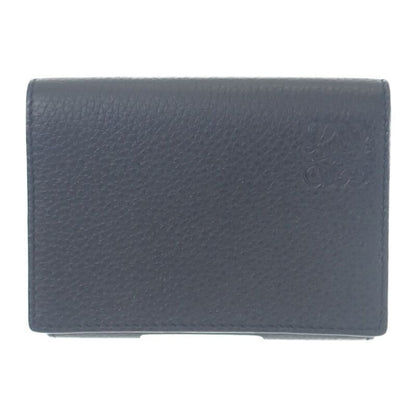 Loewe Trifold Wallet C660 Tr2 X02 Soft Grain Calf Black Men