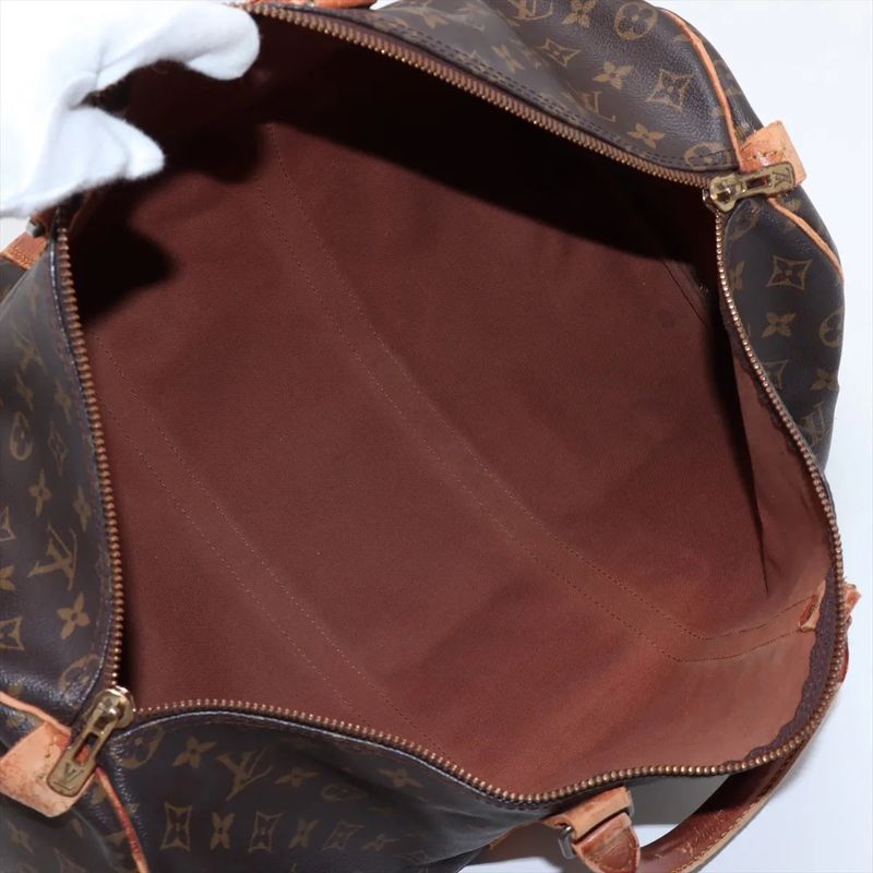 Louis Vuitton Monogram Keepall 50 M41426 Leather Boston Bag Business Travel