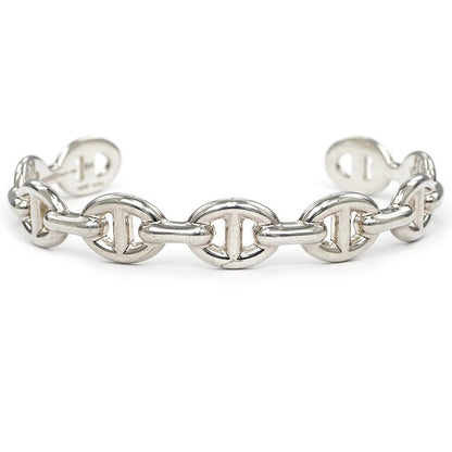 Hermes Bracelet Chaine D'ancre Anchene Bangle SH AG 925 SV Silver