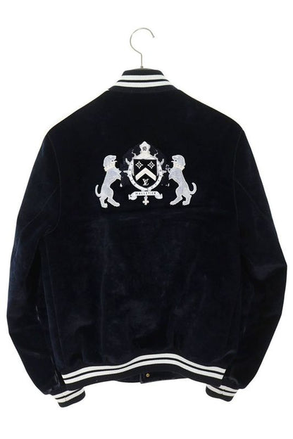 Louis Vuitton Rm251mm (9.88in) JEE Hsa11e Denim Velvet Souvenir Jacket Blouson