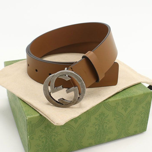 Gucci Interlocking Belt Leather