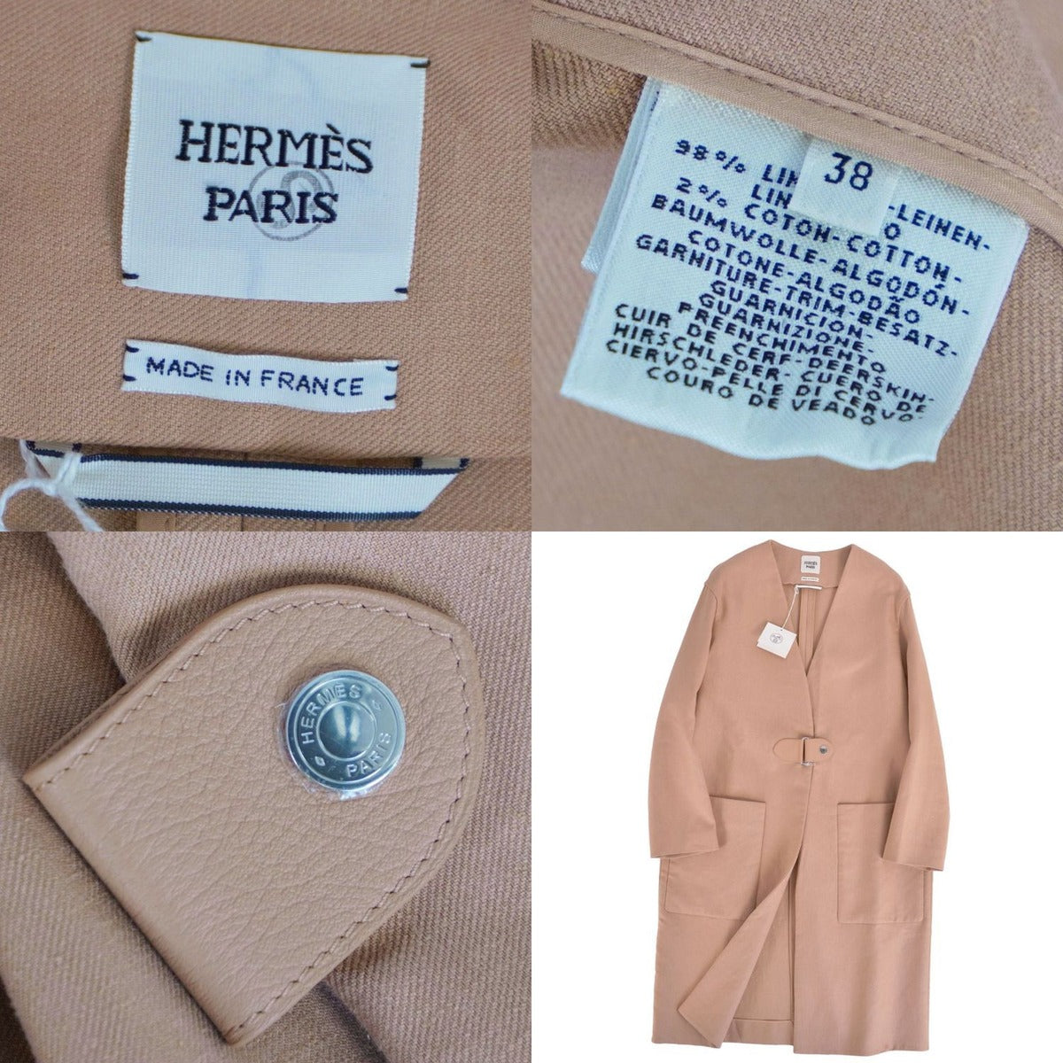 Hermes Coat Long — view 8