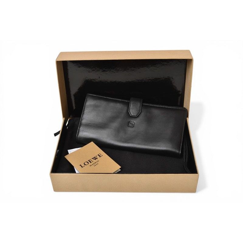 Loewe Wallet Anagram Nappa Sheepskin Black — view 12