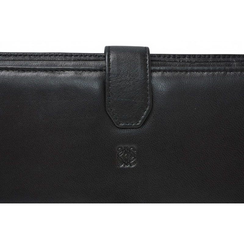 Loewe Wallet Anagram Nappa Sheepskin Black — view 2