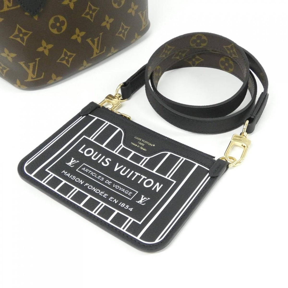 Louis Vuitton Monogram Neverfull Inside Out BB Bag — view 6