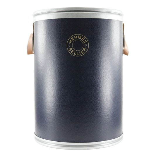 Hermes Saddle Box Large Size Serie Line Harness Tin Storage Ornament Aluminium