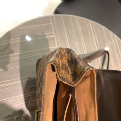 ◎authentic Louis Vuitton Soho Backpack Damier Ebène