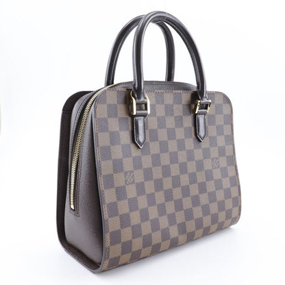 Louis Vuitton Triana N51155 Damier Canvas Brown Vi0023 Ladies Handbag
