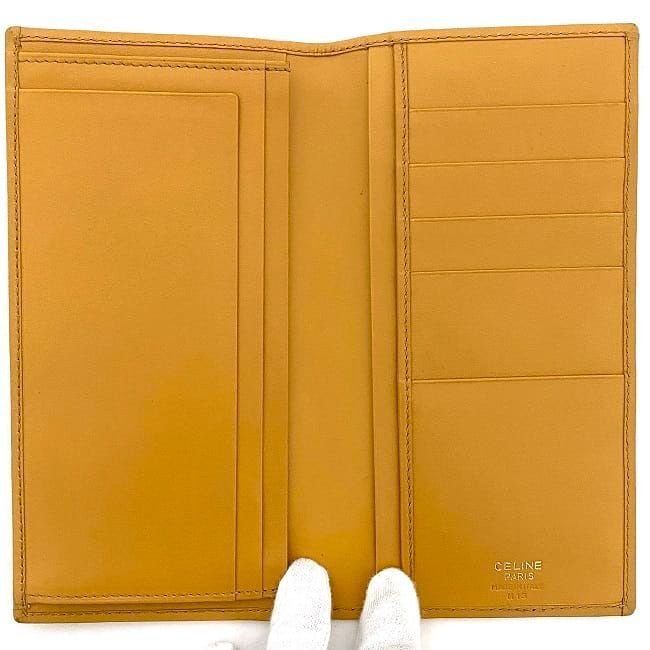 Celine Bifold Long Wallet Ec21979 Brown Beige Macadam