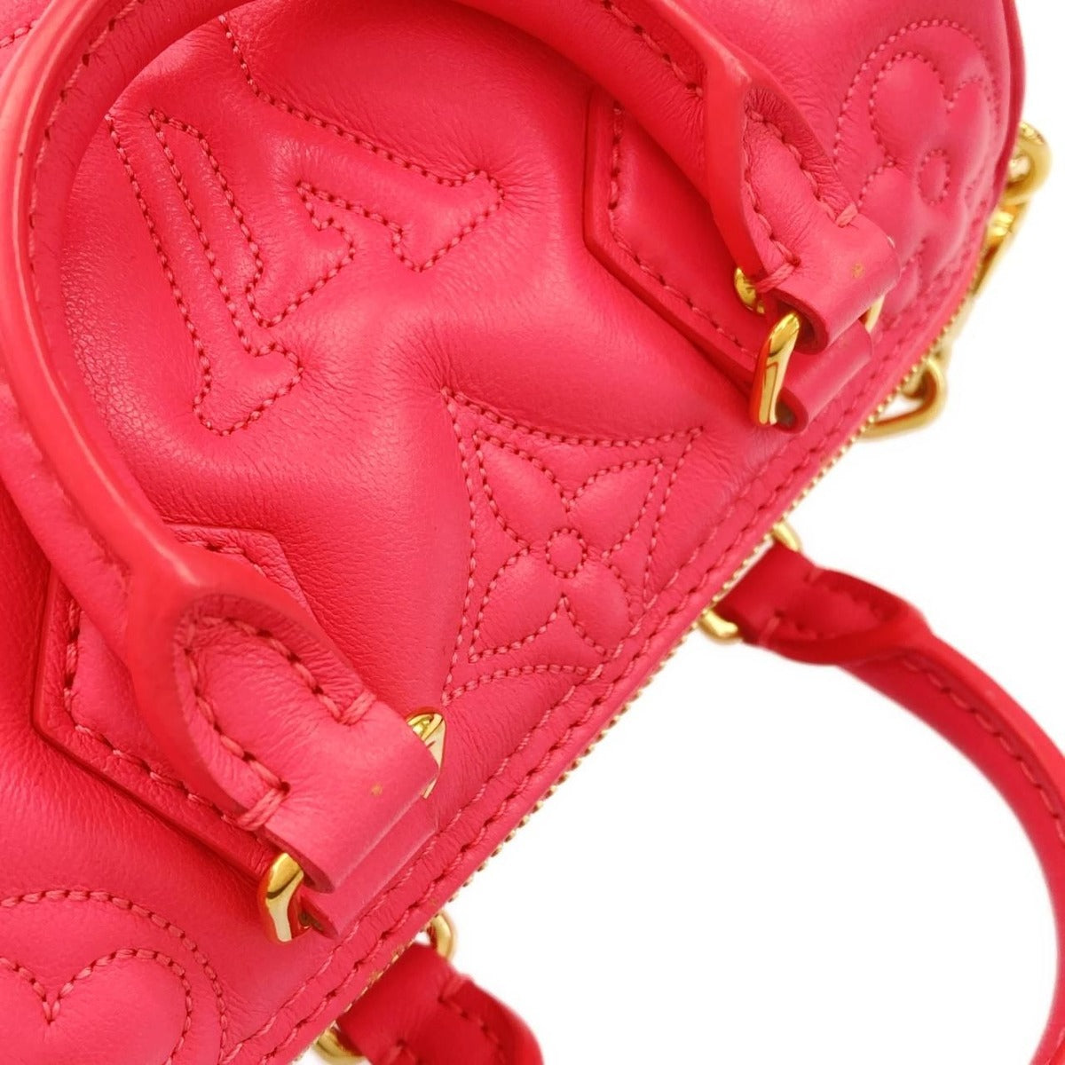 Louis Vuitton Bubble Glam Papillon BB Shoulder Bag Dragonfruit — view 4