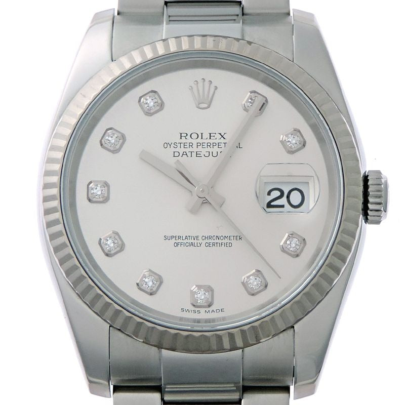 Rolex Watch Silver