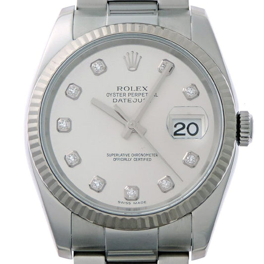 Rolex Watch Silver