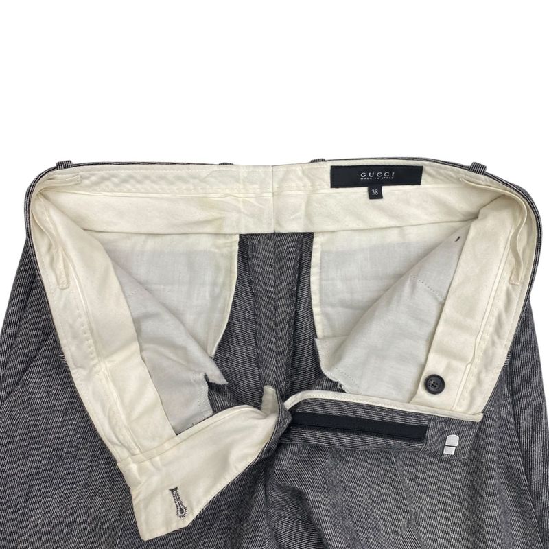 Em0335 Gucci Pants Gray Long Pants Size 38