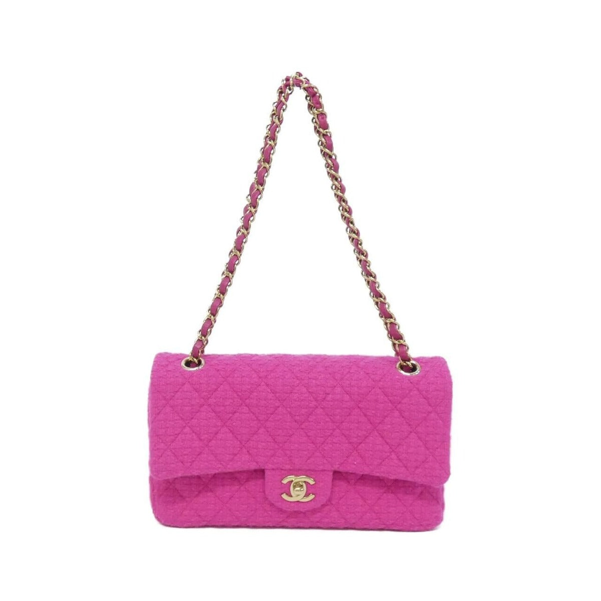 Chanel Shoulder Bag Cashmere Tweed
