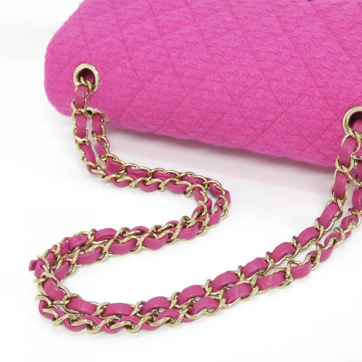 Chanel Shoulder Bag Cashmere Tweed — view 8