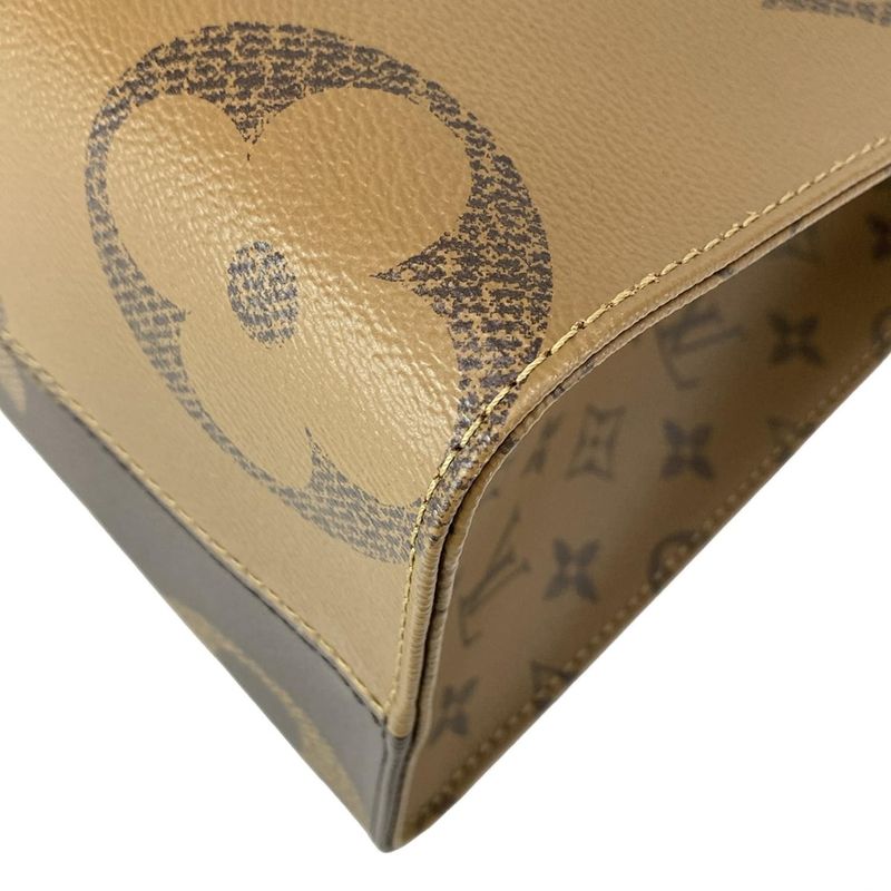 Louis Vuitton Tote Bag Monogram Reverse On-the-go MM M45321 Monogram Reverse
