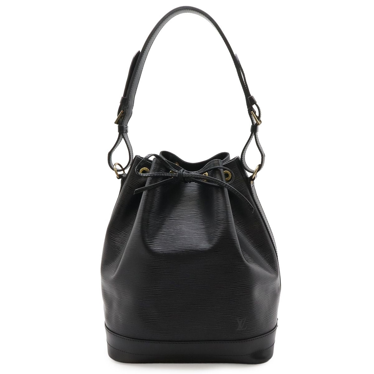 Louis Vuitton Epi Noe Shoulder Bag Semi Drawstring Noir Black