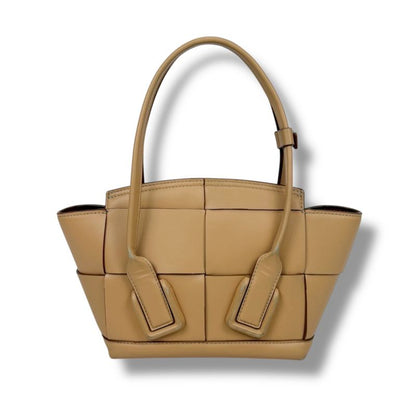 Bottega Veneta Mini The Arco Handbag Mini Tote Bag Maxi Intrecciato Leather