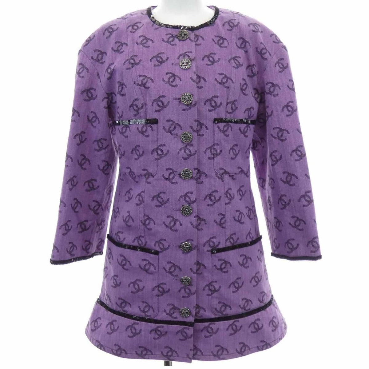 Chanel Collarless Jacket 34
