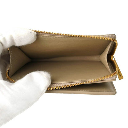 Balenciaga Bifold Wallet In Signature Taupe