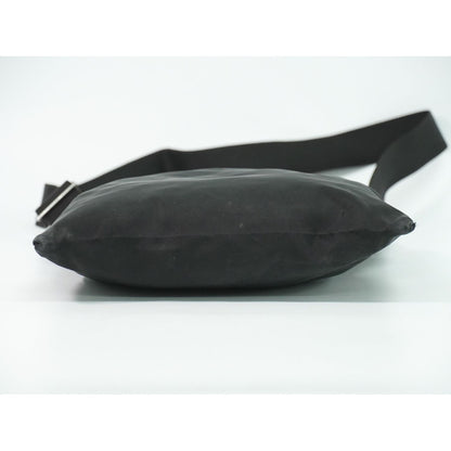 Prada Nylon Shoulder Bag Pochette Black — view 3