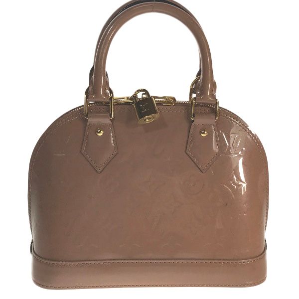 Louis Vuitton M91585 Vernis Alma BB Handbag Shoulder Bag Louis Vuitton Rose