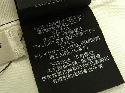 Saint Laurent 100% Silk Handkerchief Scarf For Women In White Fa1168