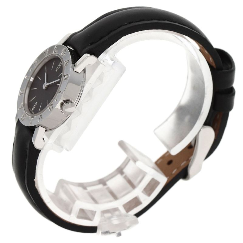 Bvlgari Bb23sl Bvlgari Watch SS Leather Ladies