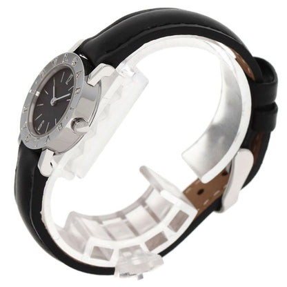 Bvlgari Bb23sl Bvlgari Watch SS Leather Ladies