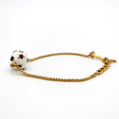 Chanel Bracelet Football Multi-stone Coco Mark Gold Color Accessories H18000
