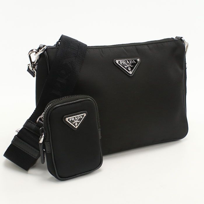 Prada Shoulder Bag Crossbody Shoulder Bag Nylon Unisex