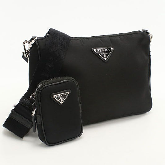 Prada Shoulder Bag Crossbody Shoulder Bag Nylon Unisex