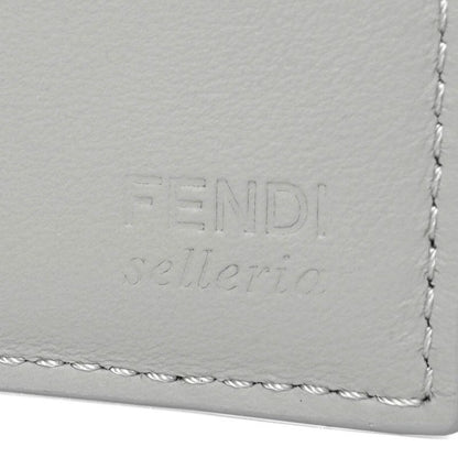 Fendi Trifold Wallet Beekaboo Gray