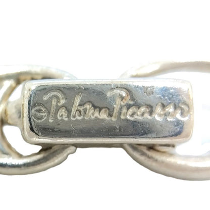 Tiffany & Co Tiffany & Co Cross Link Bracelet Sv925 151g 18K Yellow Gold Silver