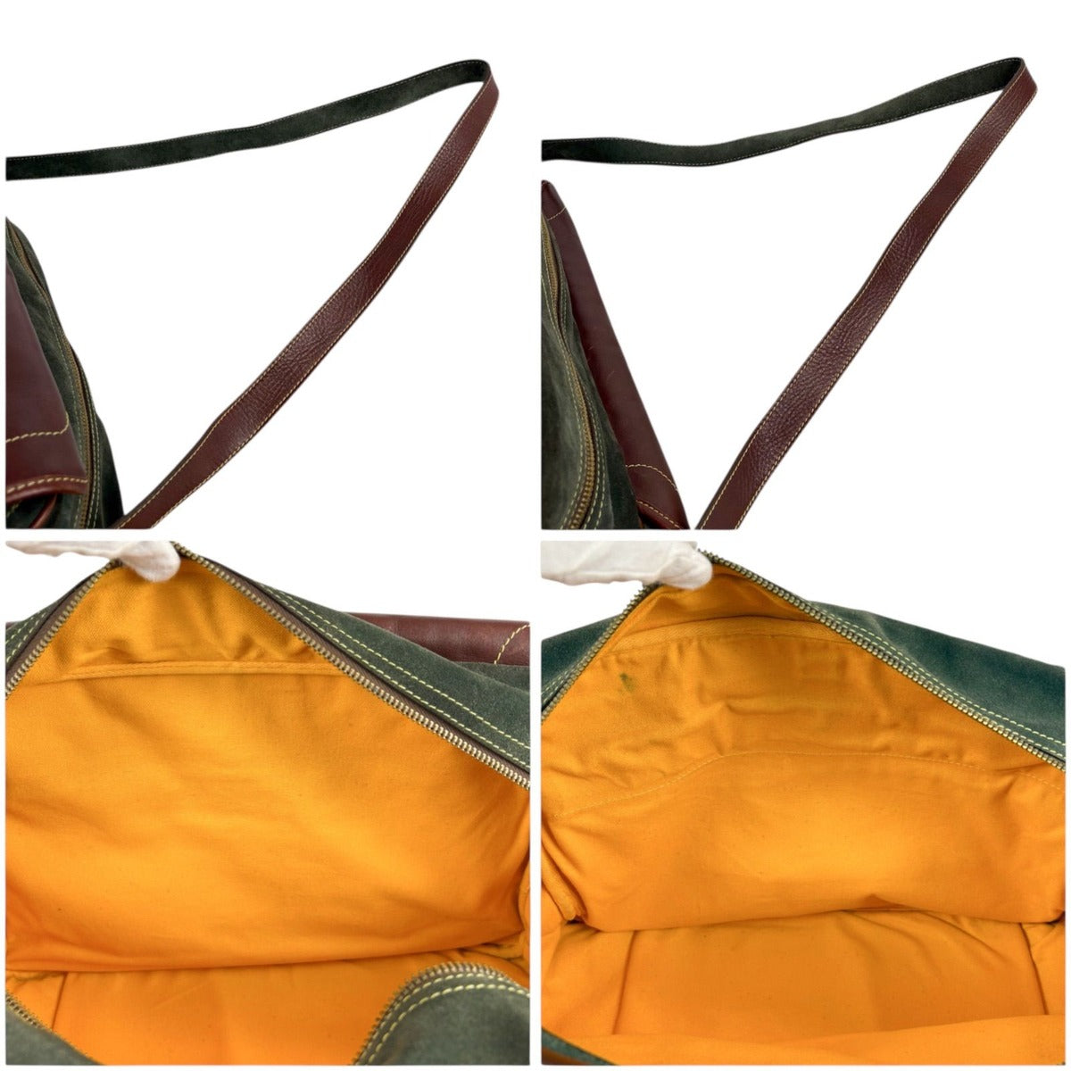 Loewe Large Capacity Shoulder Bag Anagram Logo Suede Leather — view 9