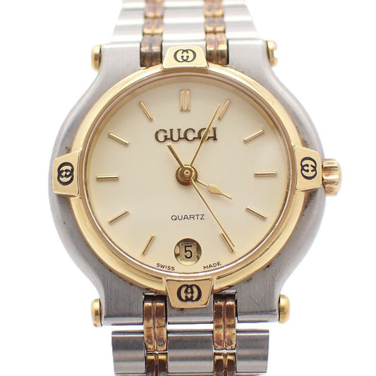 Gucci Quartz Watch Ivory Dial SS